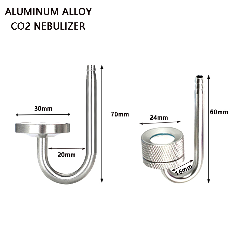 Aquarium Plant No Co2 - Atomizzatore CO2 per Acquario ZRDR, Generatore