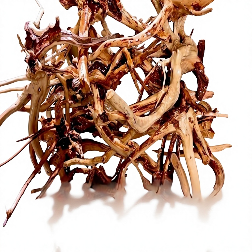 Planted Aquarium With Driftwood - Rami di legno naturale per la