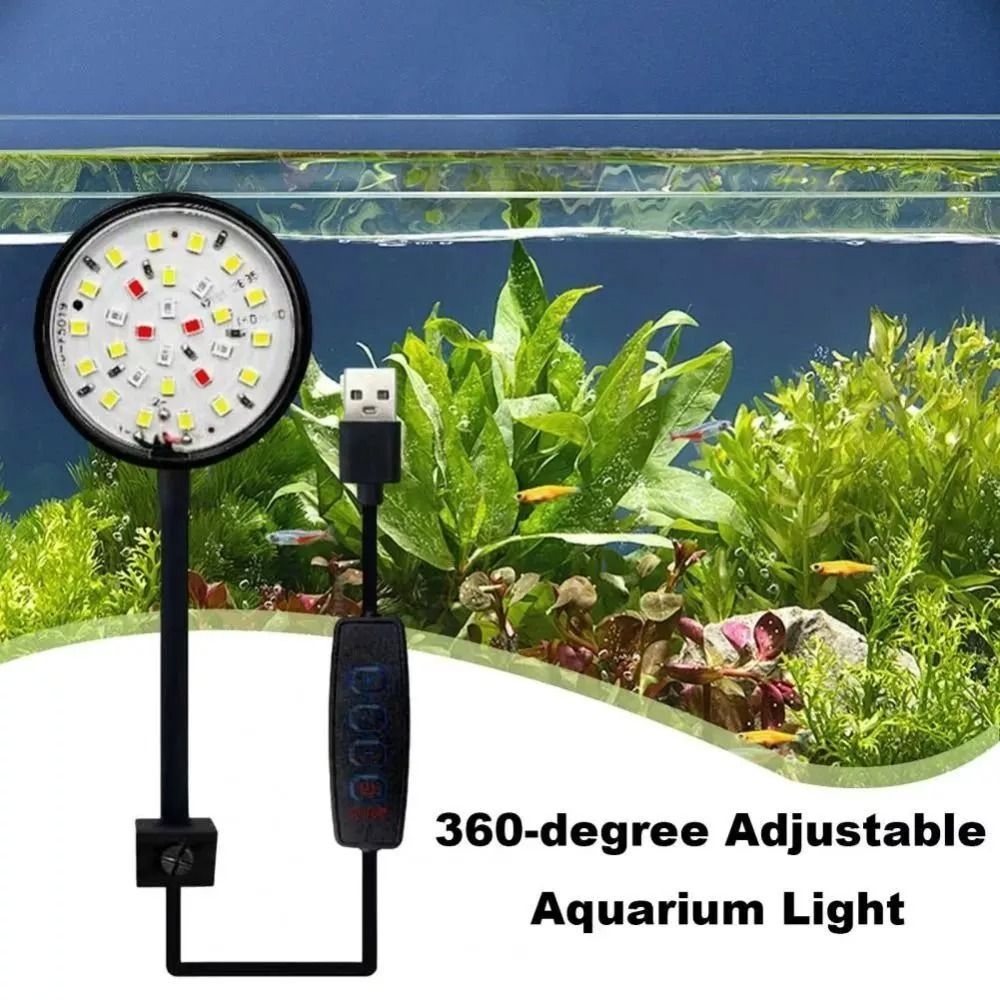 Planted Aquarium Mini - Nuova mini lampada a clip per