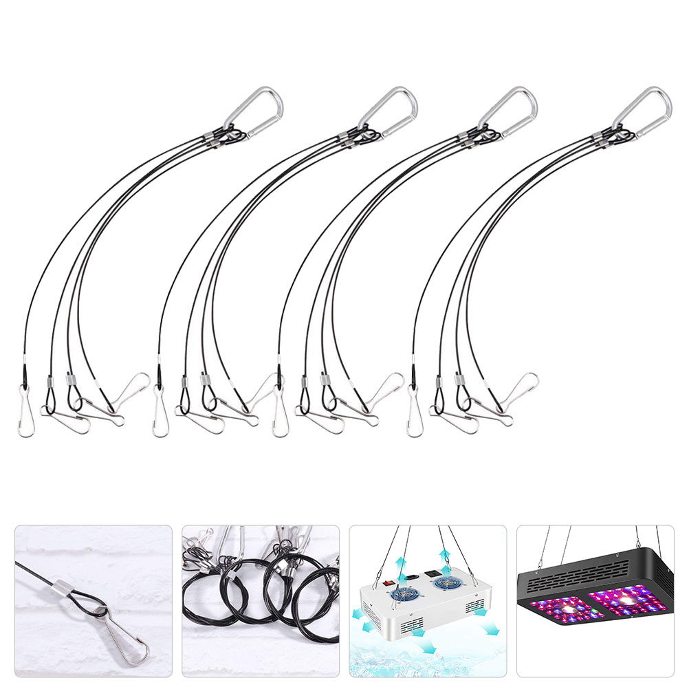 Planted Aquarium Hanging Light - Kit di 4 Supporti per Cesti