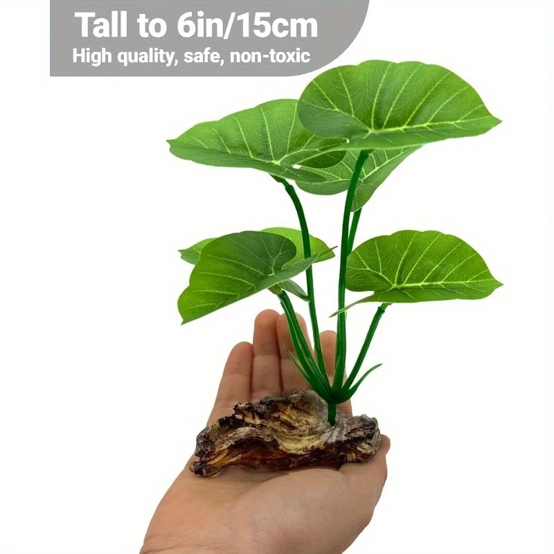 1 pz piante d'acquario artific - Aquarium Planted Tree recensione e prezzo