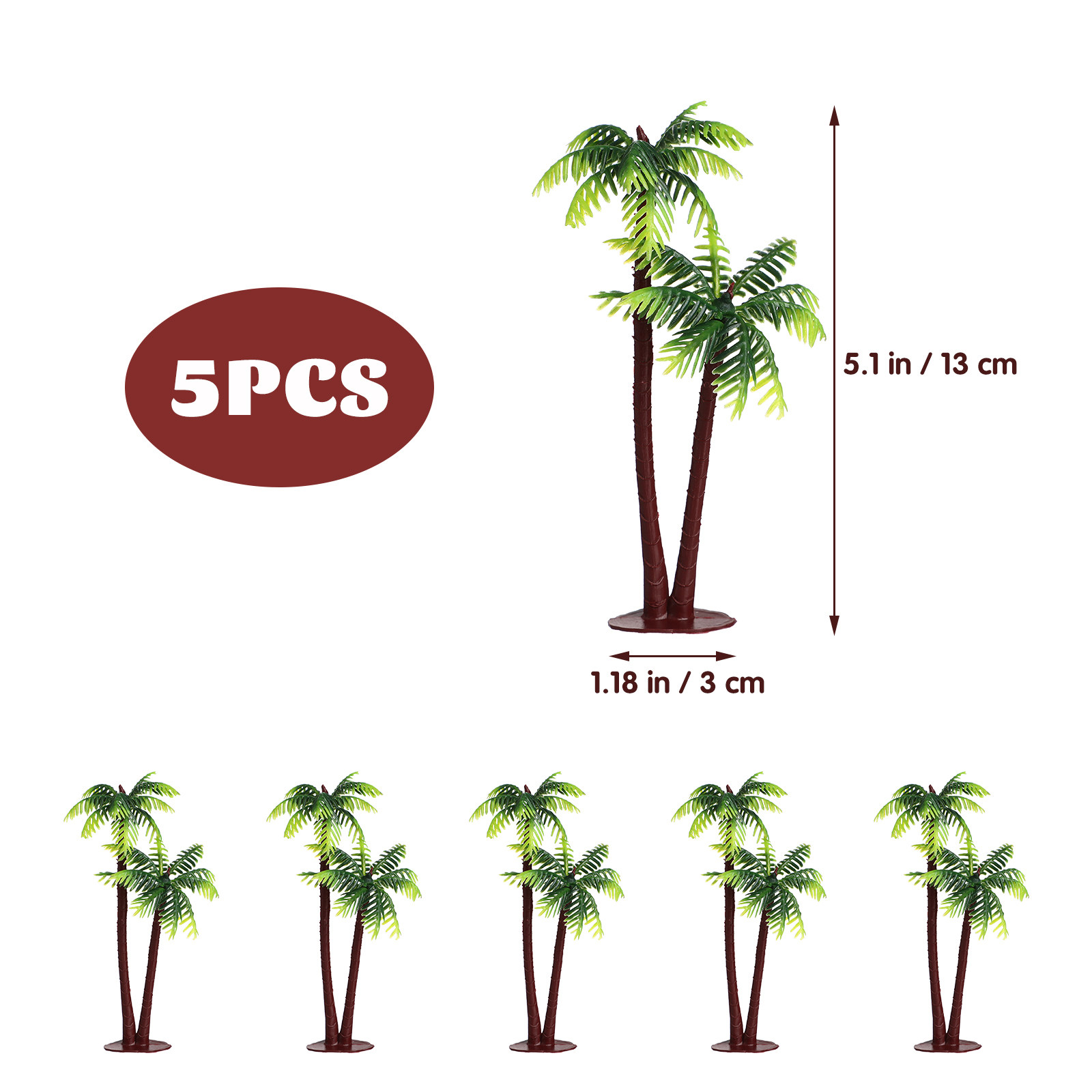 5 Pezzi Piante Artificiali di  - Aquarium Planted Tree recensione e prezzo