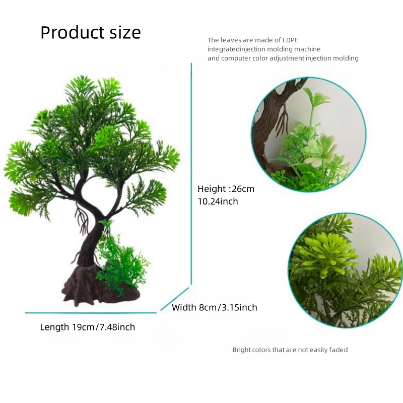 Acquario fai da te artificiale - Aquarium Planted Tree recensione e prezzo