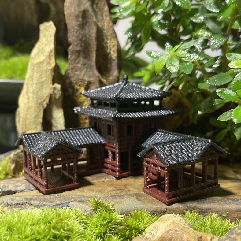 Plastica stile cinese antico m - Planted Aquarium Models recensione e prezzo