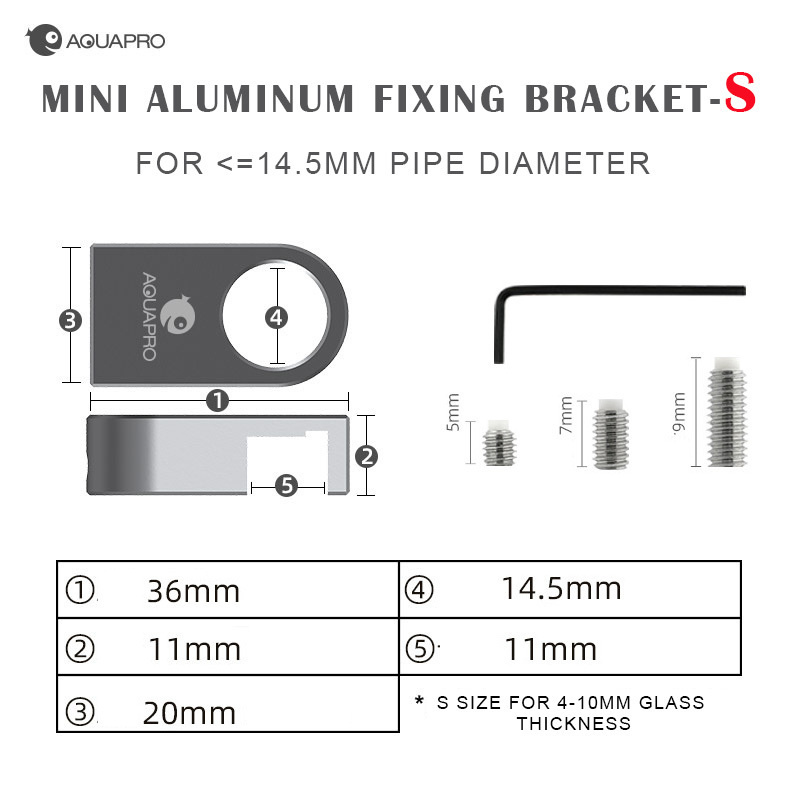 Staffa di fissaggio per mini s - Planted Aquarium Mini recensione e prezzo
