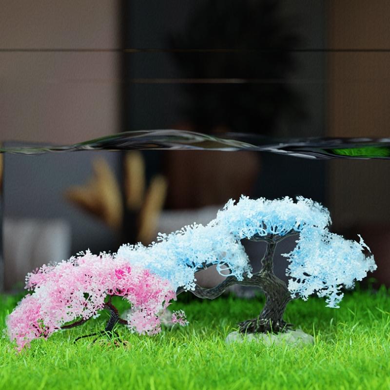 Piante Acquatiche Artificiali  - Aquarium Planted Tree recensione e prezzo
