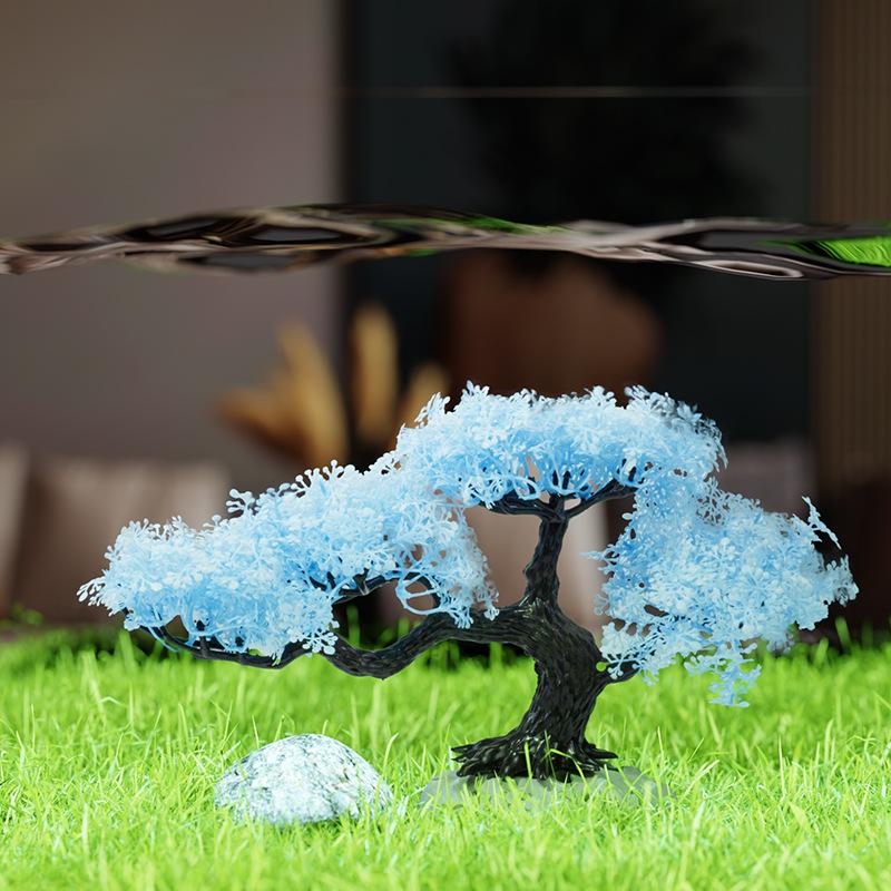 Piante Acquatiche Artificiali  - Aquarium Planted Tree recensione e prezzo