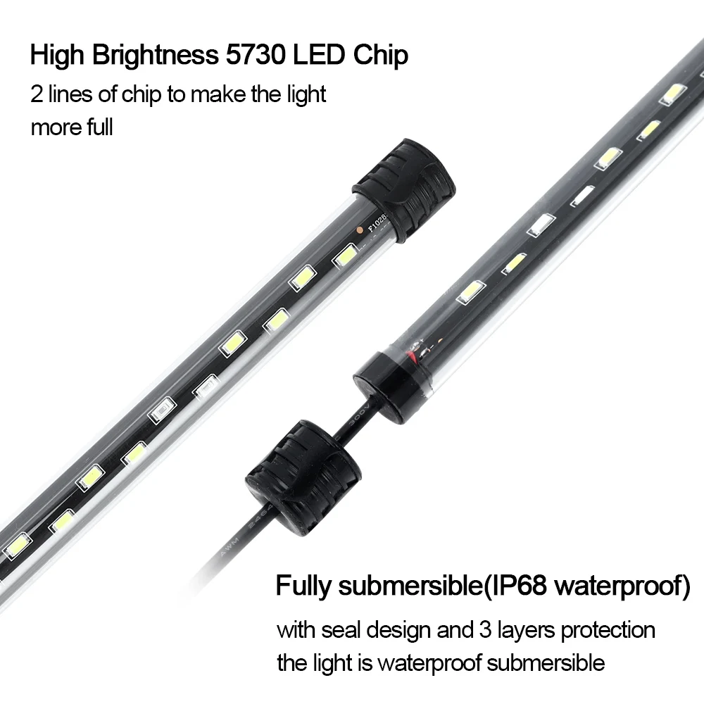 58CM Acquario Luce LED Pianta  - Aquarium Plant Design recensione e prezzo