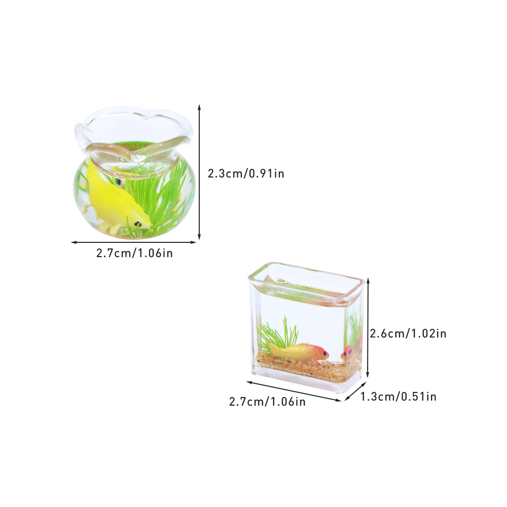 1Pc 1:12 Mini casa delle bambo - Planted Aquarium Models recensione e prezzo